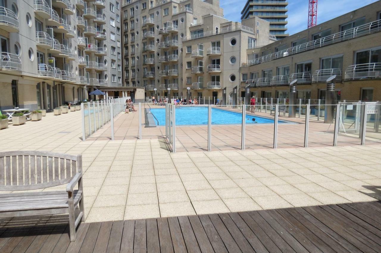 Ferienwohnung Residentie Zeezicht I Ostende Exterior foto